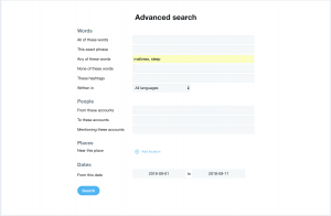 mattress twitter advanced search affiliate recruitment