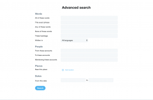 twitter advanced search for affiliate recruitment
