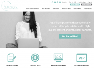 BrandCycle affiliate monetization platform
