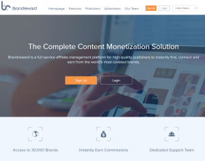 Brandreward content monetization platform